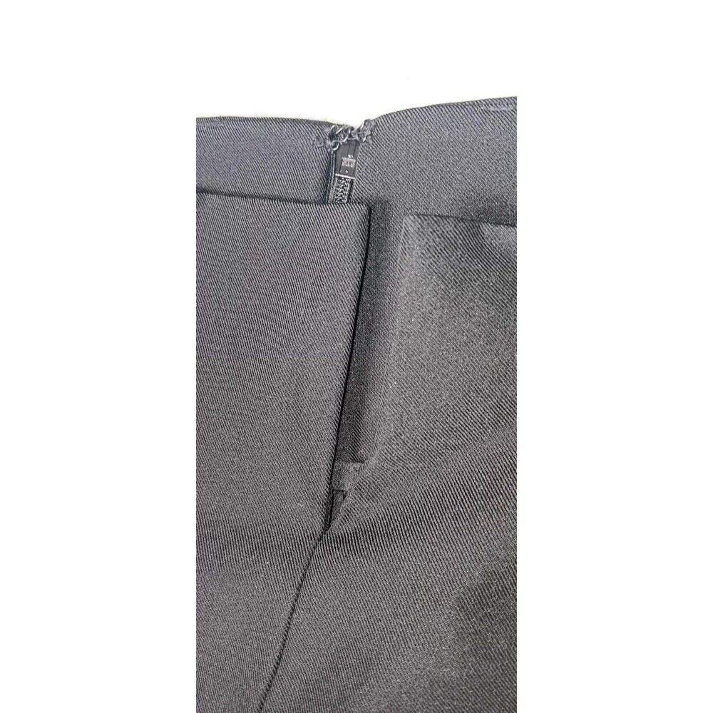 NWT! Commense High Waisted A Line Pleated Midi Skirt S Black Dark Academia Goth - Picture 5 of 14